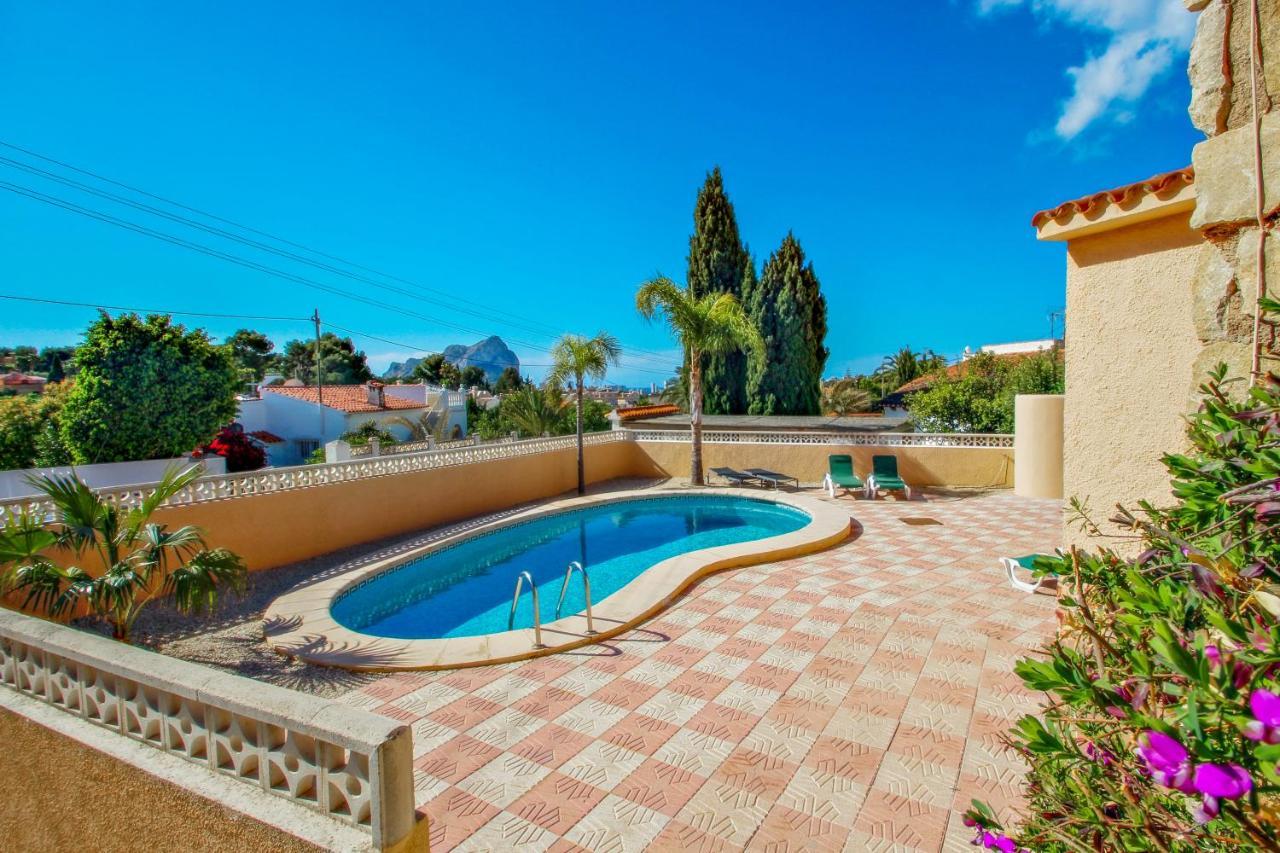Cometa-86 - Villa With Private Pool Close To The Beach In Calpe Empedrola Exterior photo