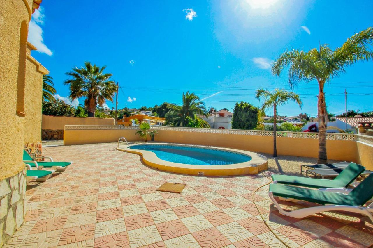 Cometa-86 - Villa With Private Pool Close To The Beach In Calpe Empedrola Exterior photo